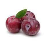Ciruela Nacional roja pequeña